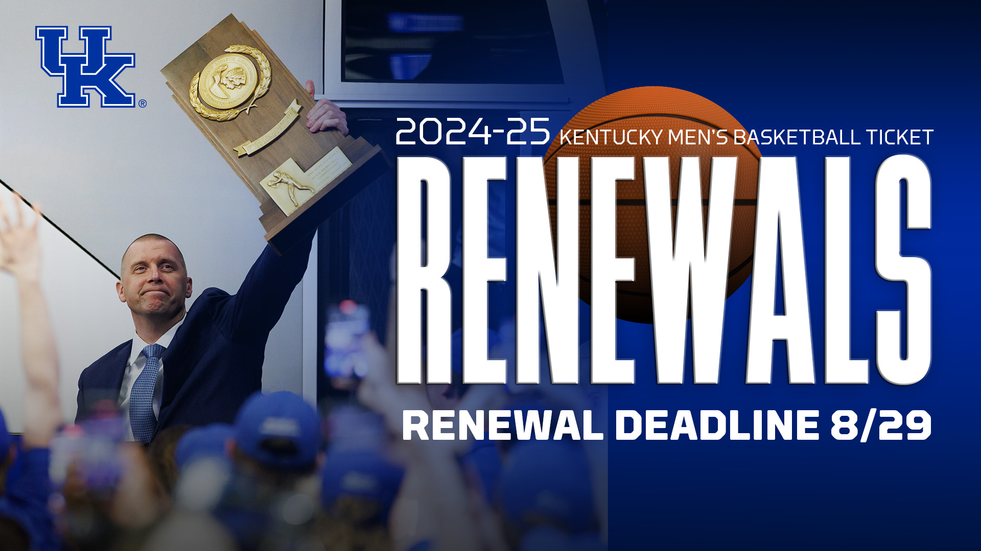 Kentucky Men’s Basketball 2024-25 Season Ticket Information