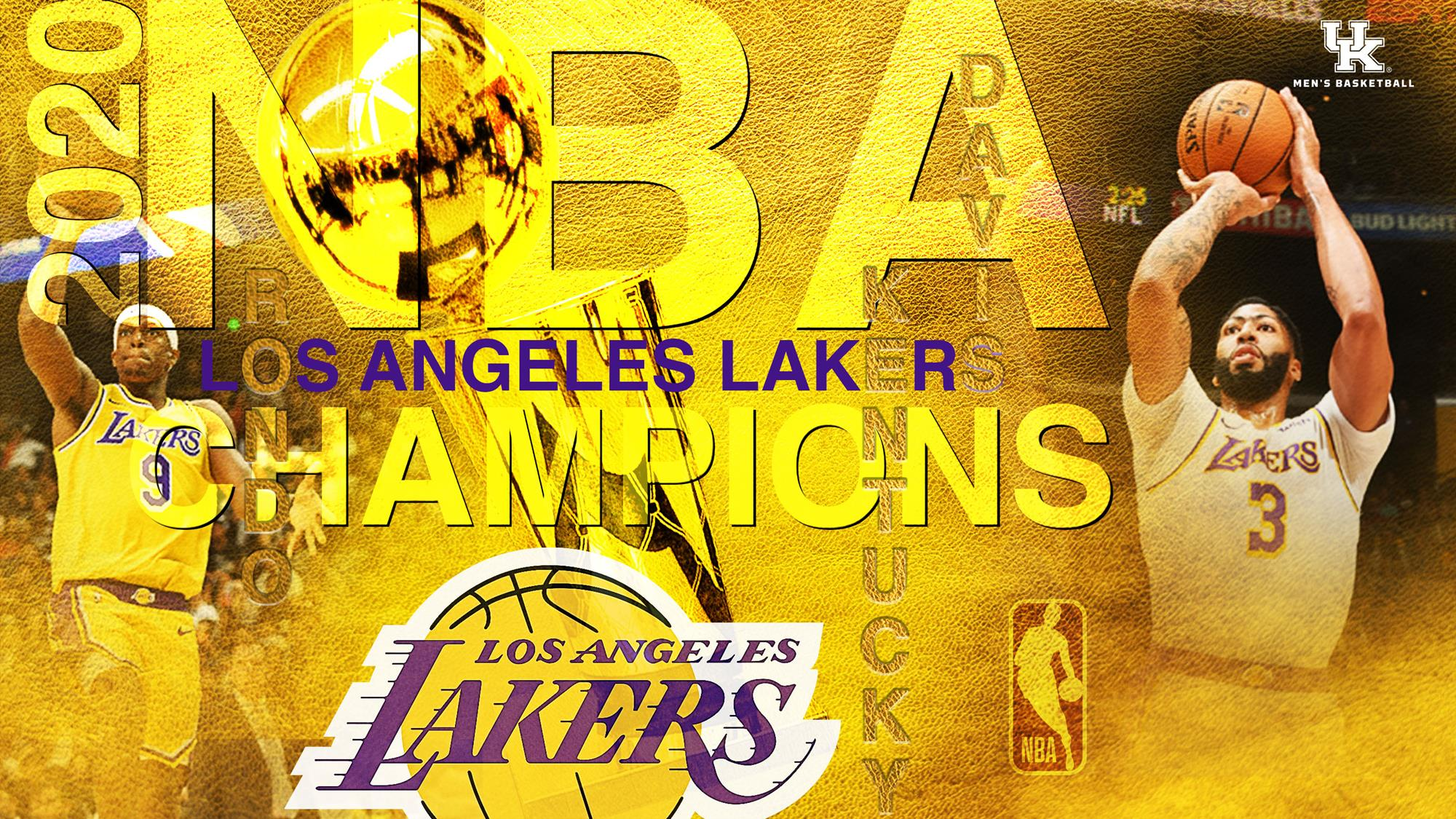 UK Men’s Basketball Trio Lead LA Lakers to NBA Championship