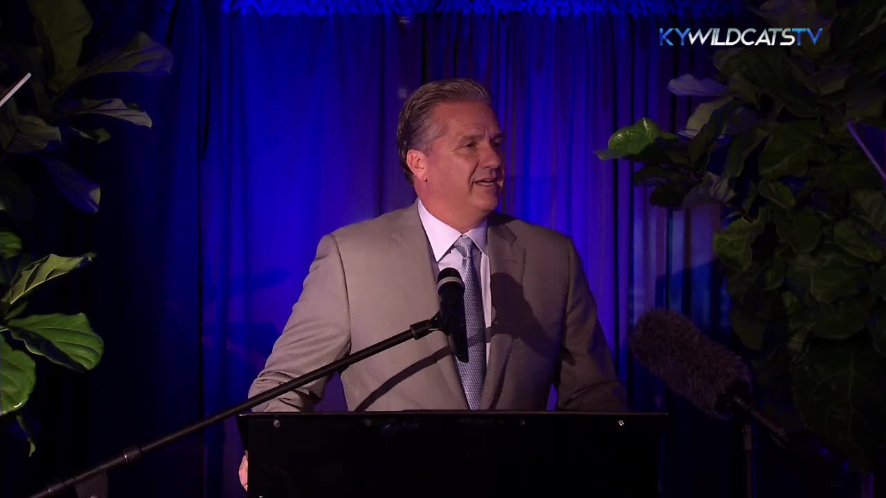 HOF 2018 - Coach Calipari Introduces Anthony Davis