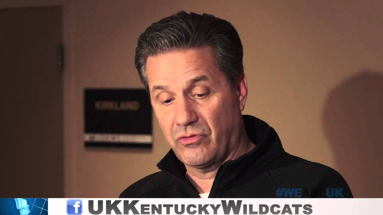 Kentucky Wildcats TV: Coach Calipari Pre-Vandy SEC Tournament