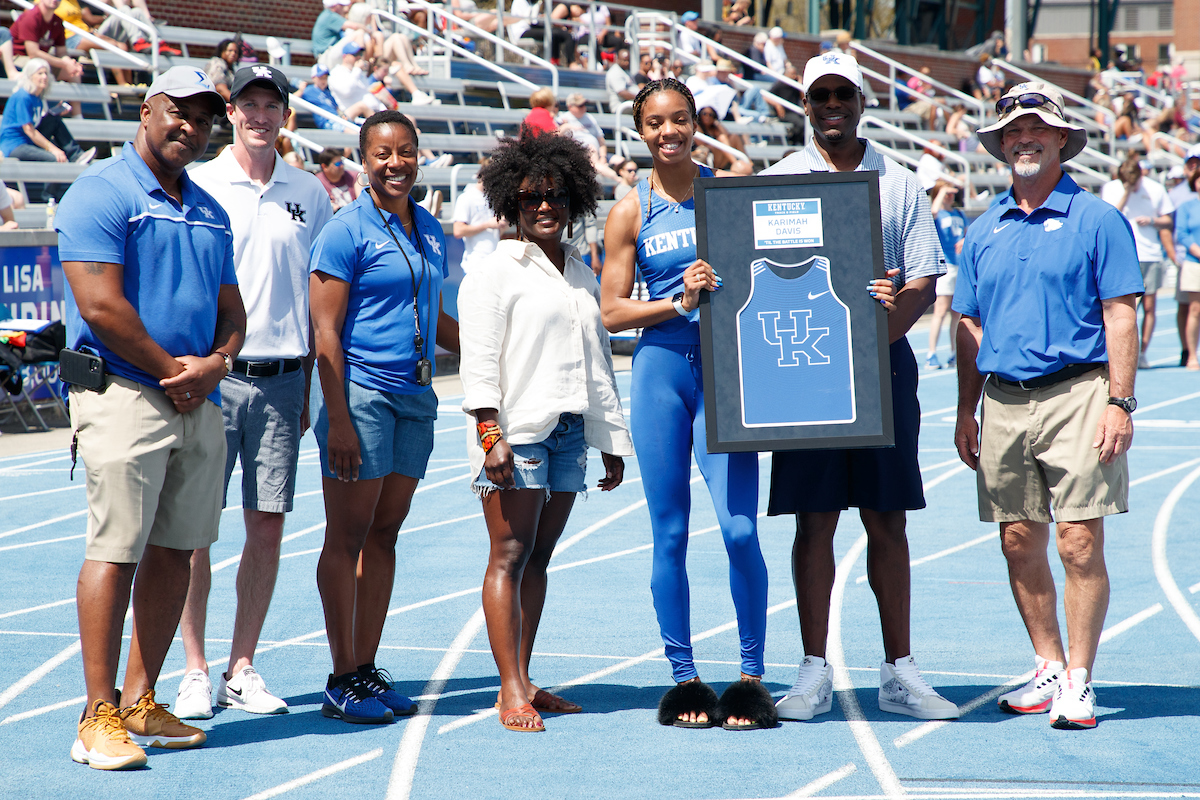 Karimah Davis.

Day two of the Kentucky Invitational. Senior Day.

Elliott Hess | UK Athletics