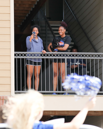 Ogechi Anyagaligbo.

WBB Quarantine Parade. 

Photo by Elliott Hess | UK Athletics