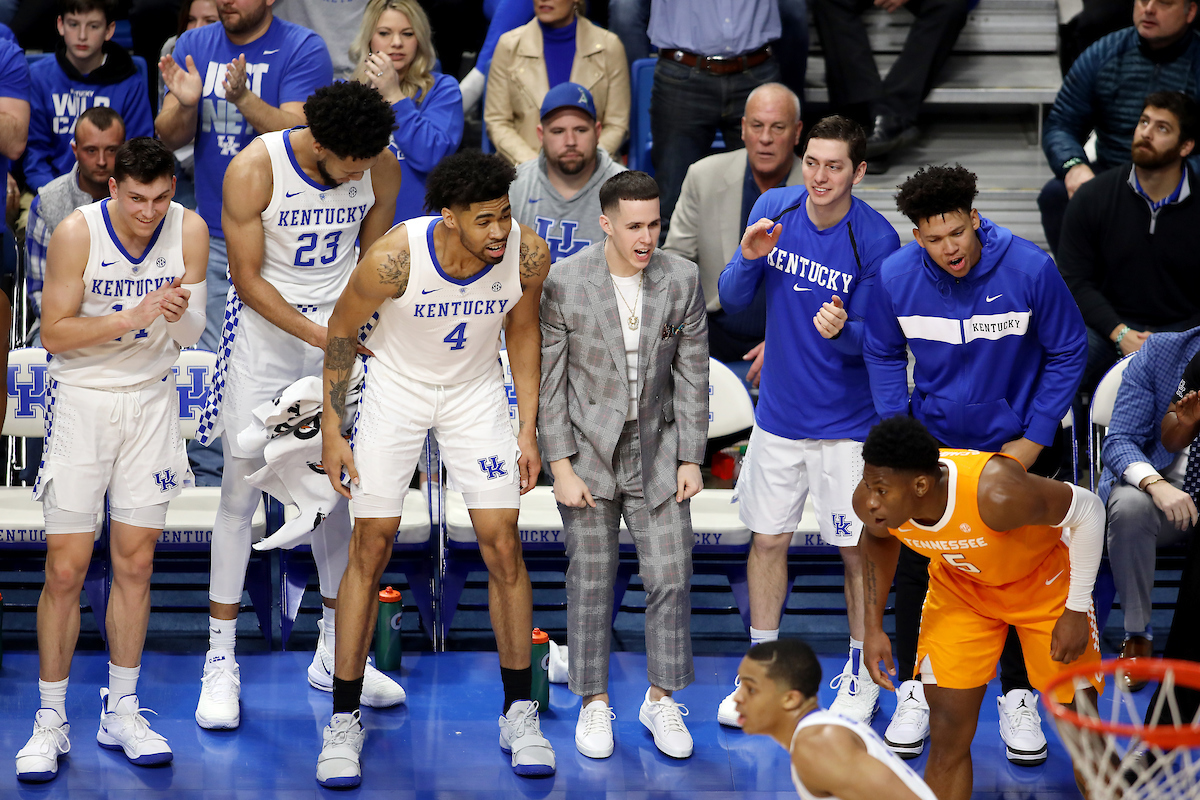 Kentucky beat Tennessee 86-69..

Photo by Quinn Foster | UK Athletics