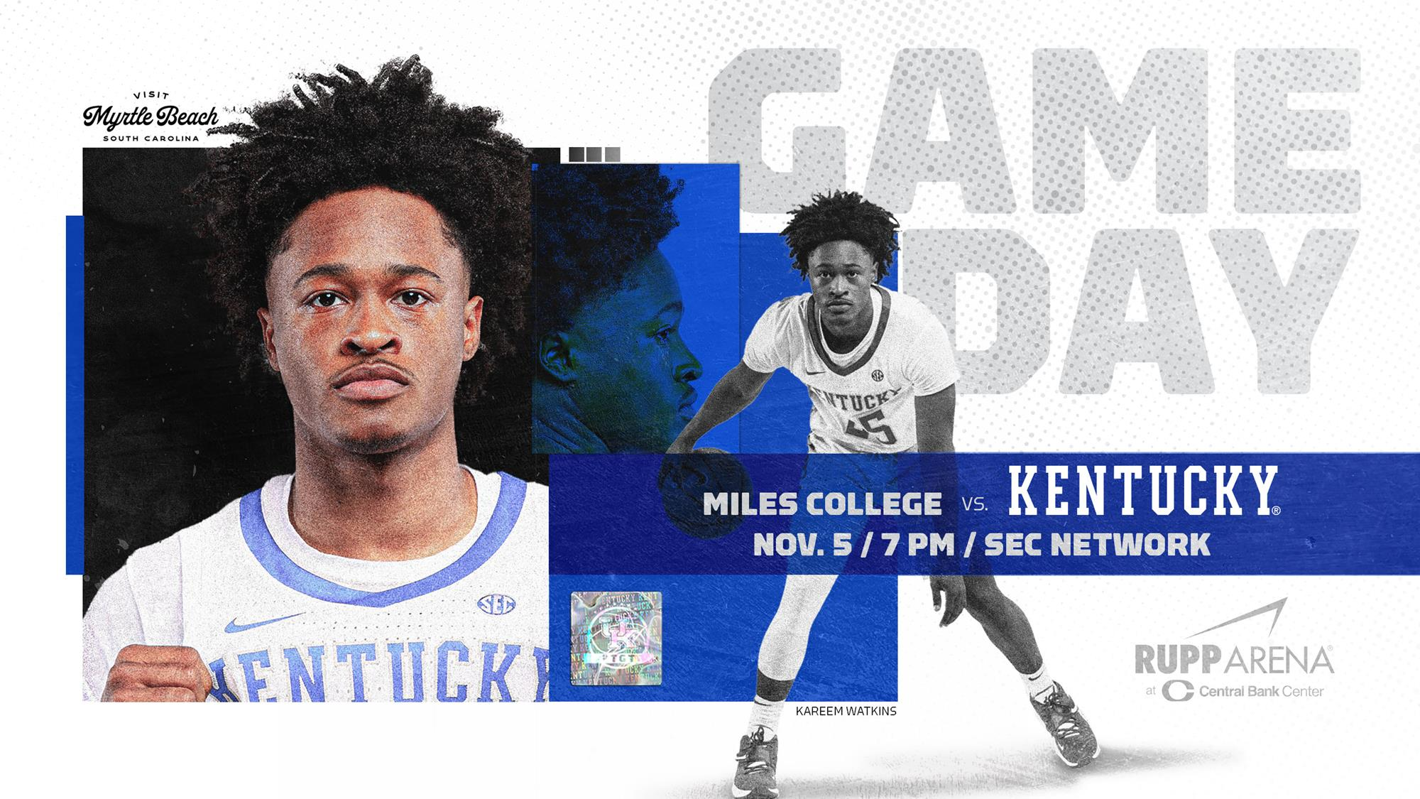 Kentucky Faces Miles College in Second Exhibition Game
