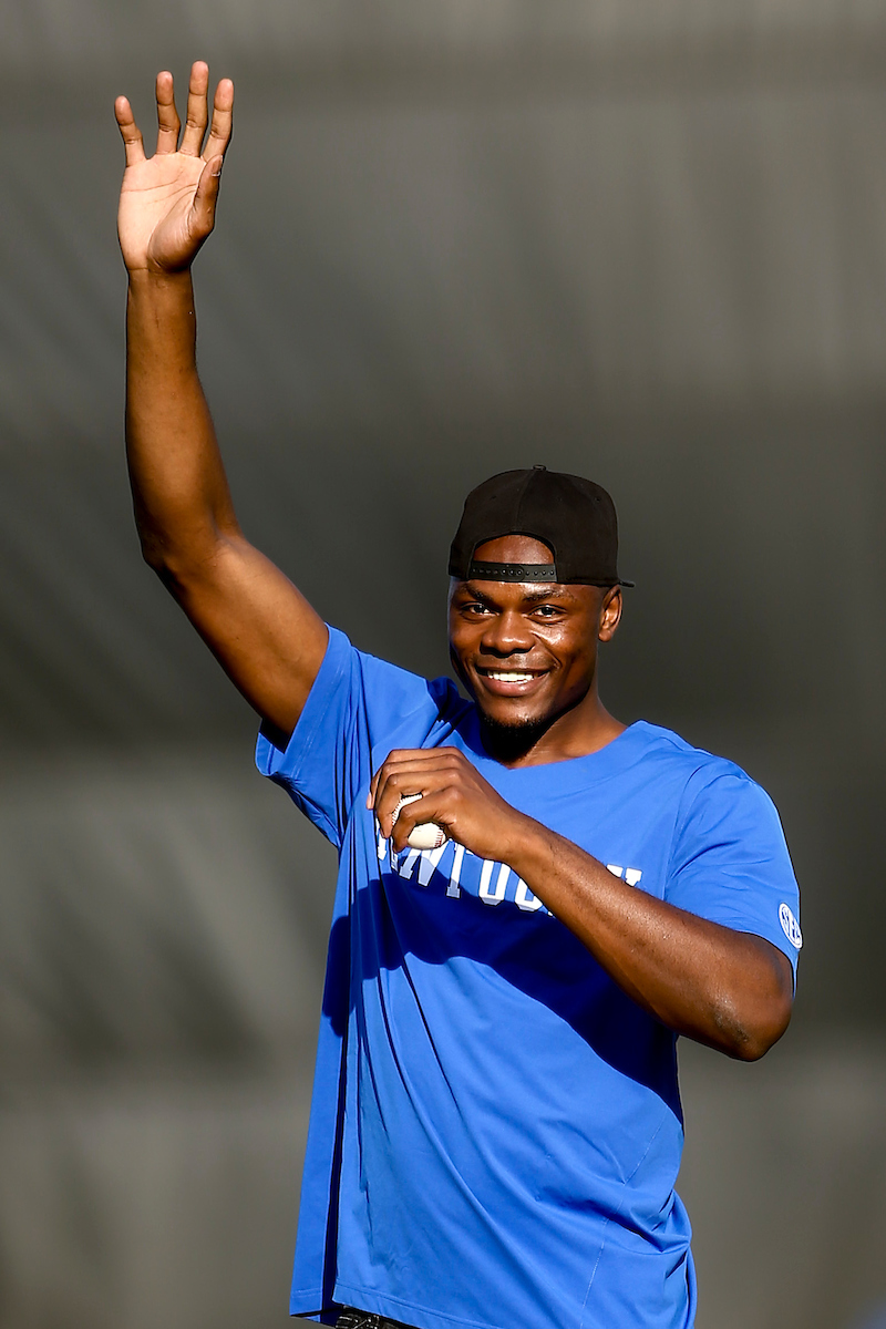 Oscar Tshiebwe.

Kentucky loses to Vanderbilt 8-0.

Photo by Grace Bradley | UK Athletics