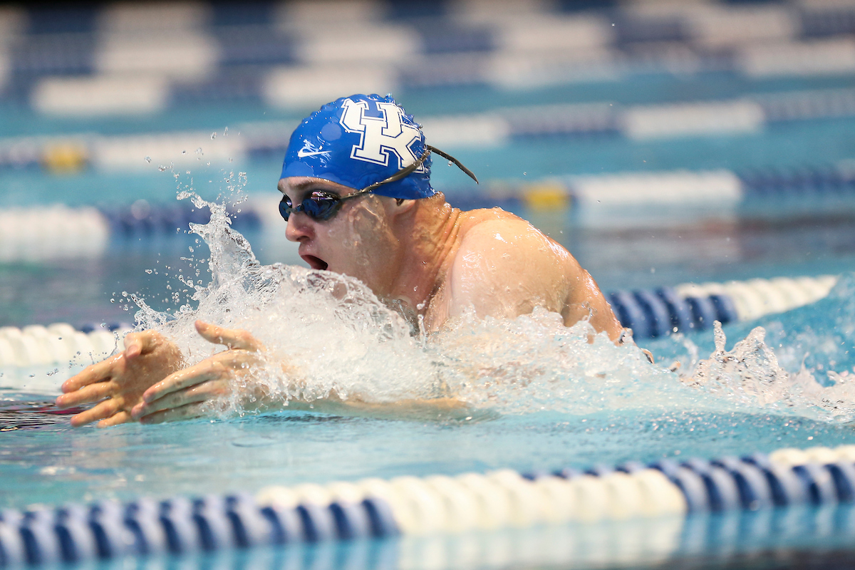 Kentucky Swim and Dive Blue and White meet.

Photo by Grace Bradley | UK Athletics