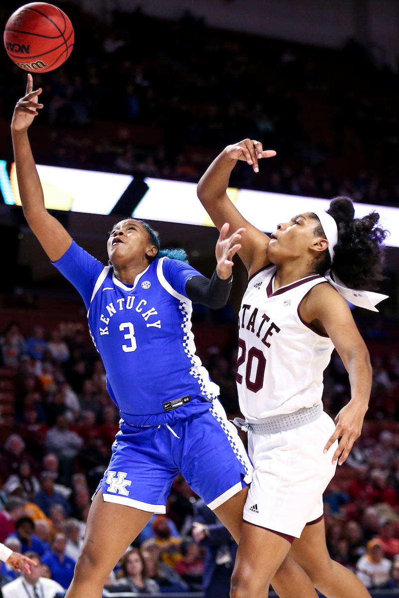 Keke McKinney. 

Kentucky falls to Mississippi State 77-59.

Photo by Eddie Justice | UK Athletics