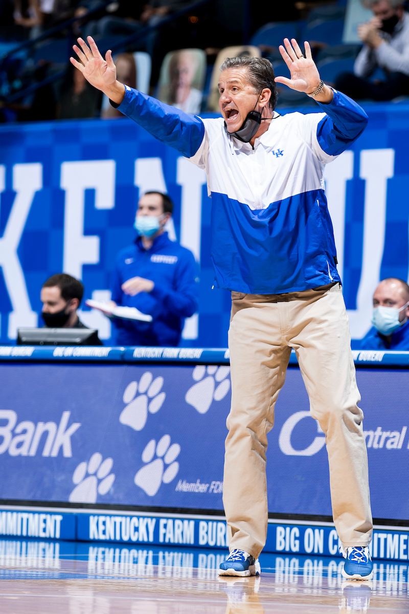 John Calipari.

Kentucky falls to Notre Dame 64-63.

Photo by Chet White | UK Athletics