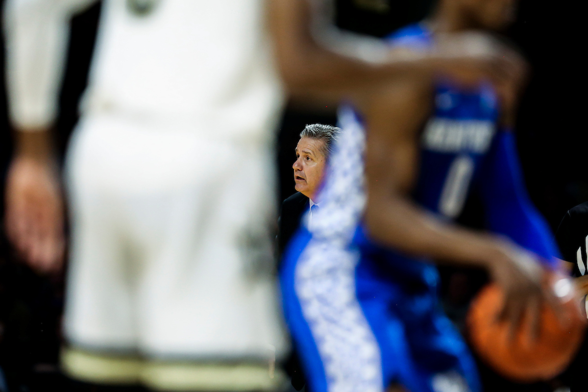 John Calipari.

Kentucky beat Vanderbilt 78-64.

Photo by Chet White | UK Athletics