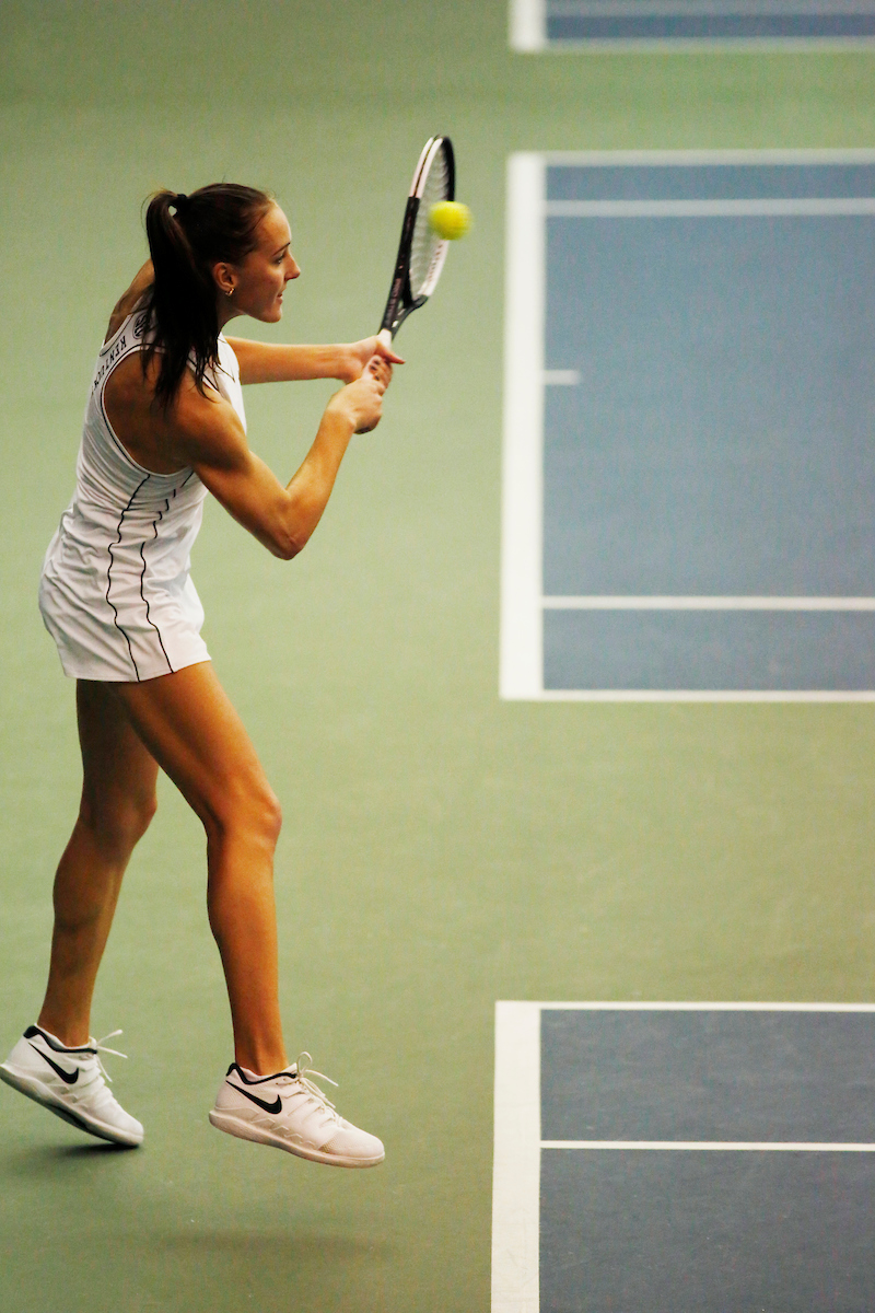 Kentucky women's tennis hosts Miami University (OH).

Photo by Quinn Foster | UK Athletics