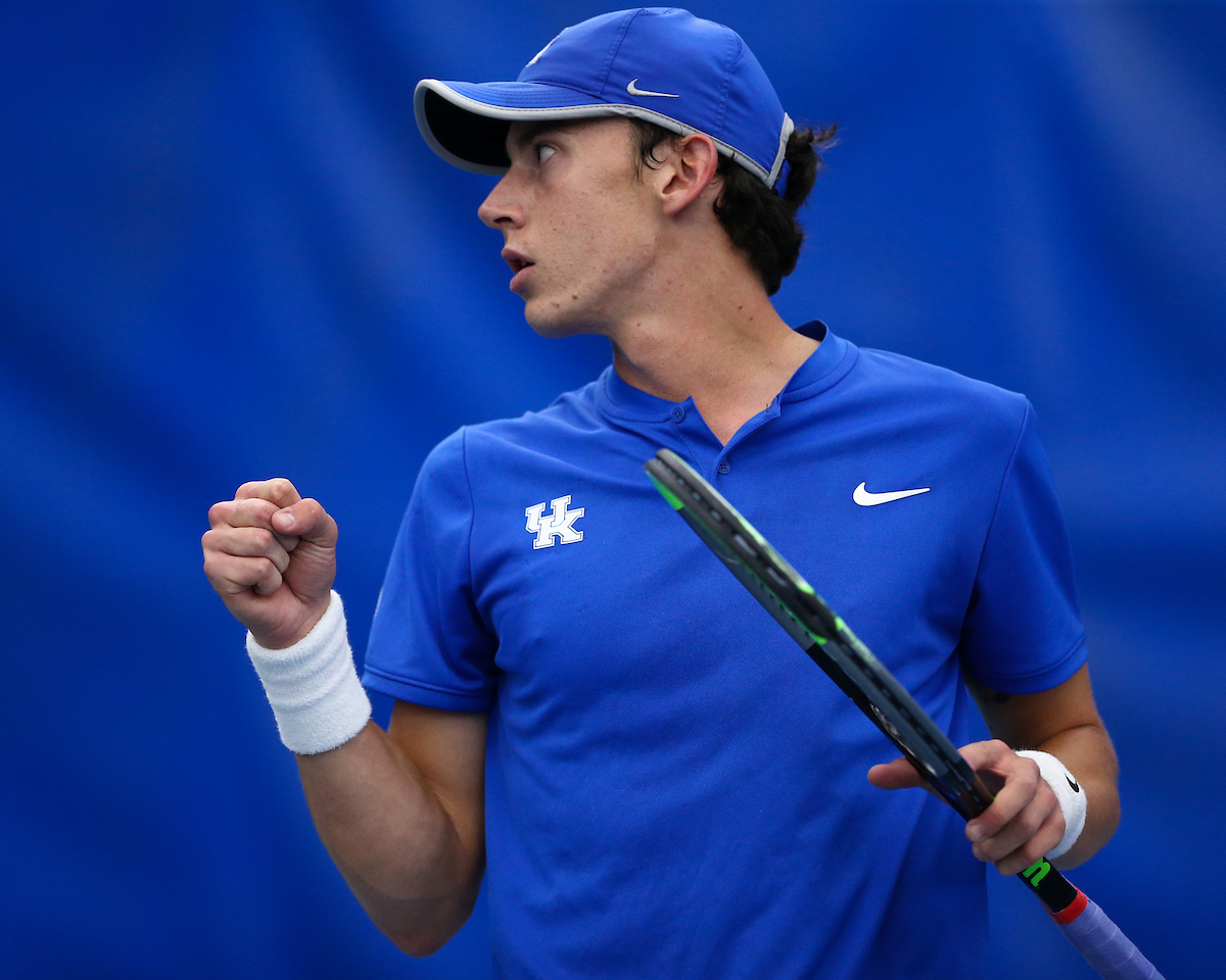 Francois Musitelli.

Kentucky defeats Tennessee 4-3.

Photo by Tommy Quarles | UK Athletics