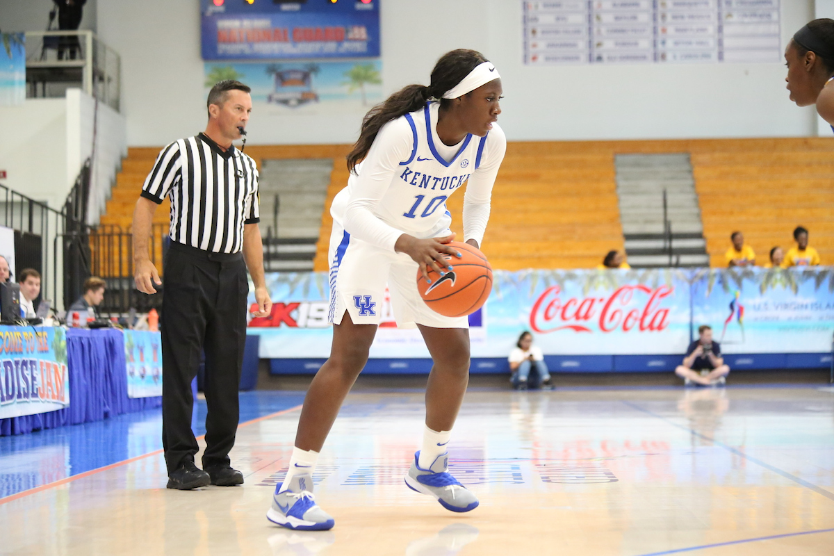 Game Two - Kentucky vs. UCLA

The women's basketball team travels to Saint Thomas to compete in the 2018 Paradise Jam Tournament from November 22nd-24th at the University of the Virgin Islands.

Photos by Noah J. Richter | UK Athletics