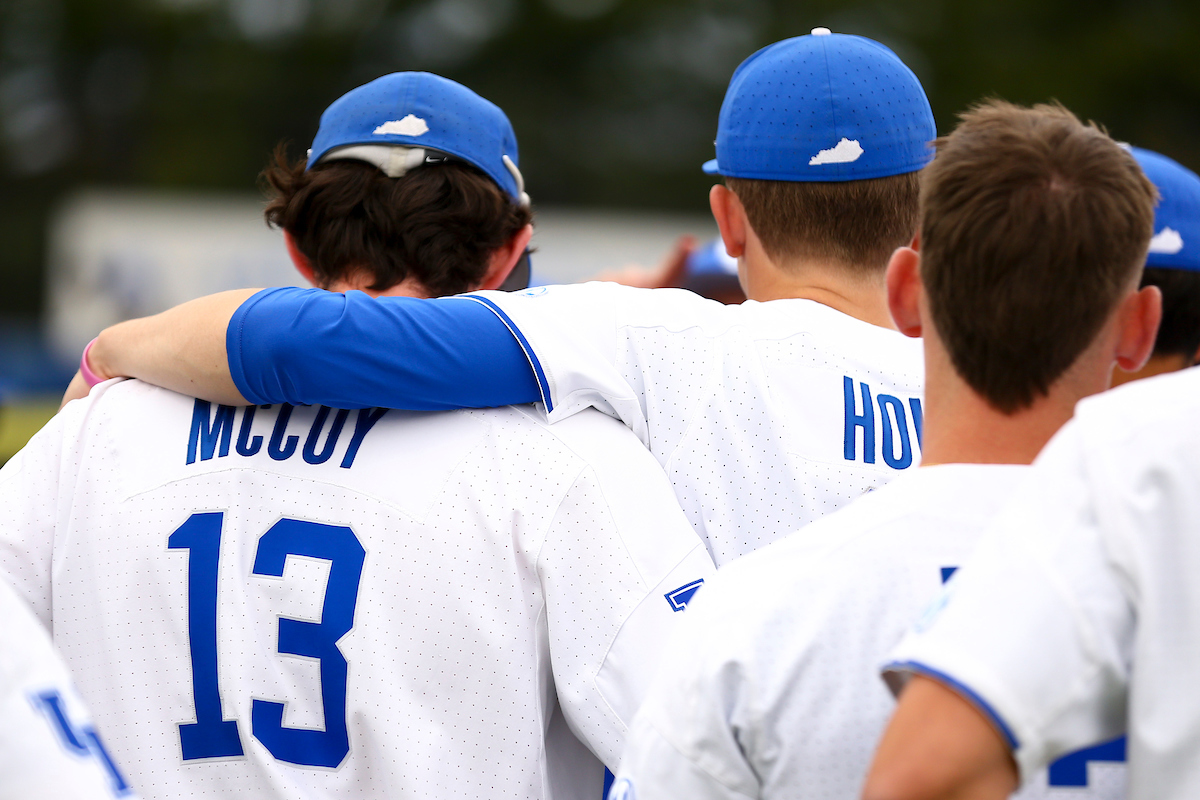 James McCoy, Christian Howe.

Kentucky beats Morehead 7-5.

Photo by Grace Bradley | UK Athletics