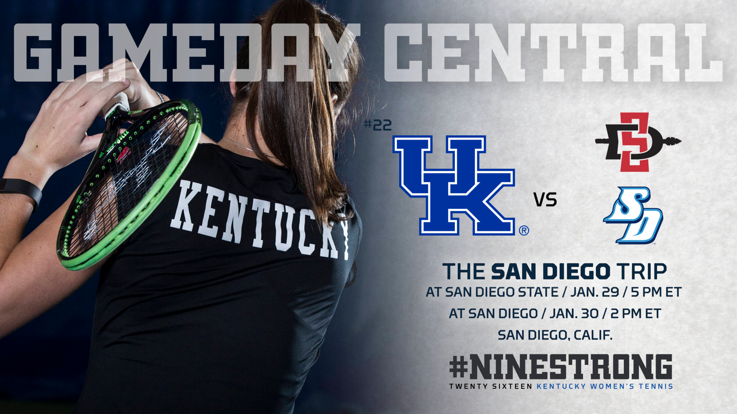 Women’s Tennis to Take on SDSU and San Diego