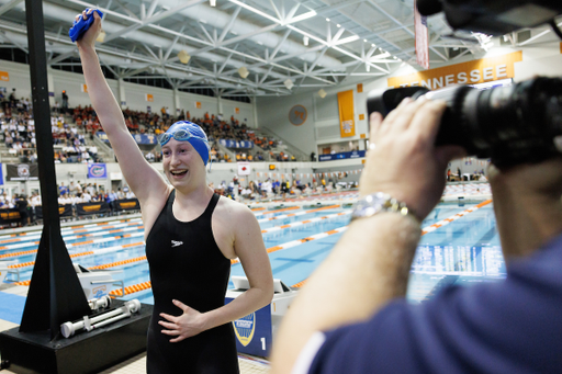 Gillian Davey.

Day five of the SEC Swim and Dive Championship.

Photo by Elliott Hess | UK Athletics