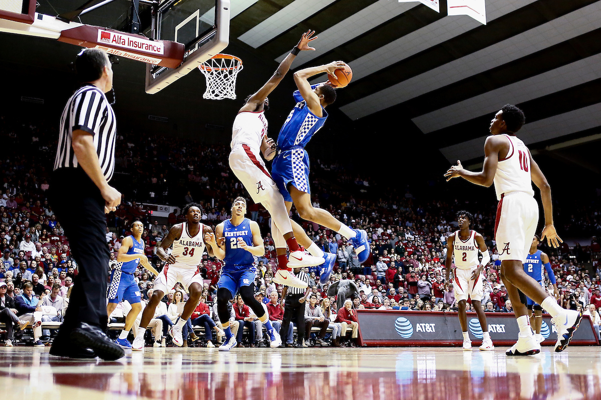 PJ Washington.

Kentucky falls to Alabama 77-75 on Saturday, January 5, 2019, at Coleman Coliseum in Tuscaloosa, AL.

Photo by Chet White | UK Athletics
