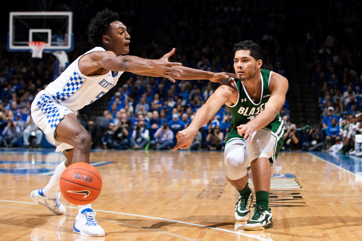Immanuel Quickley.

Kentucky beat UAB 69-58.

Photo by Chet White | UK Athletics