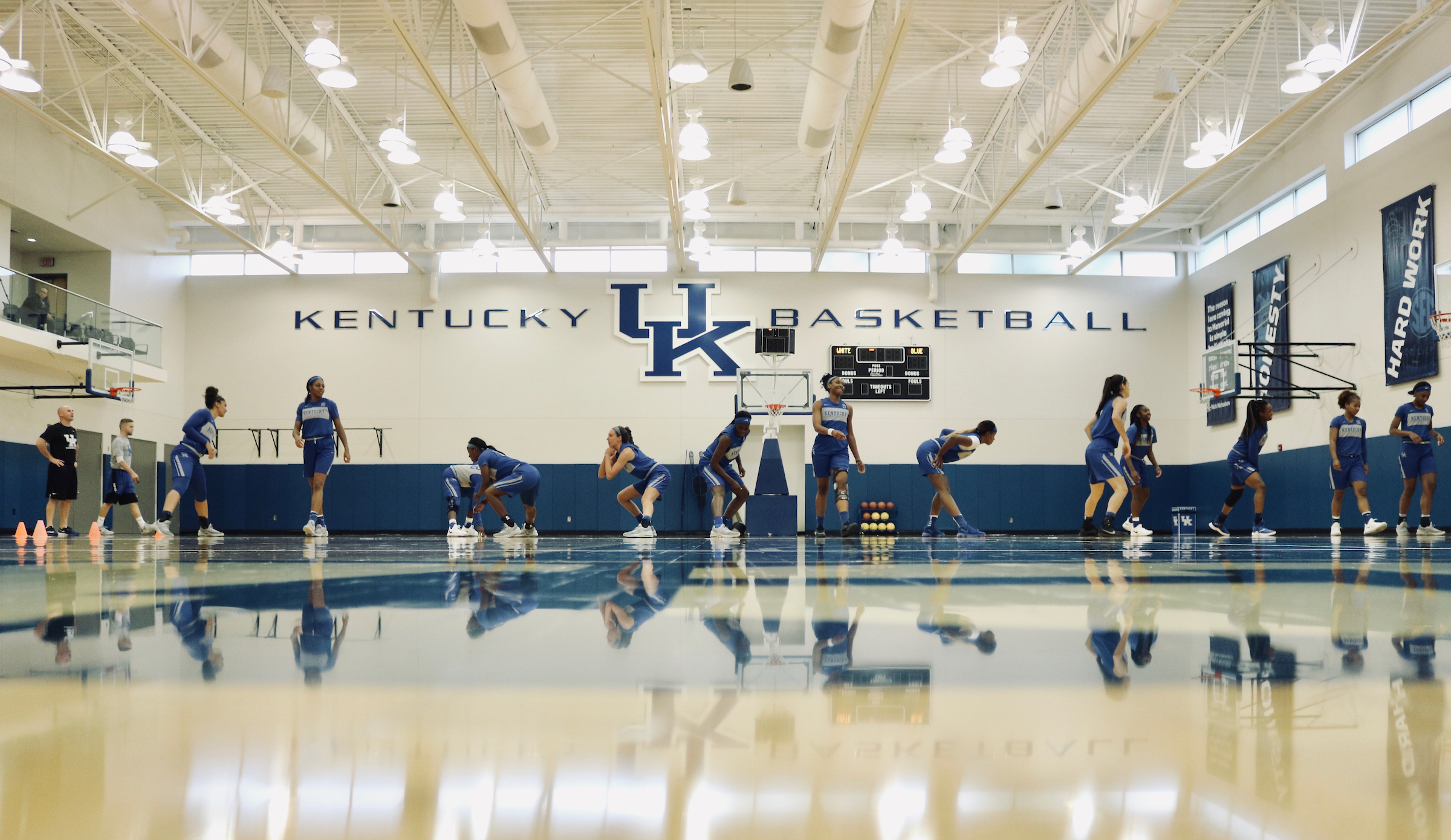 WBB First Practice of 2018-19