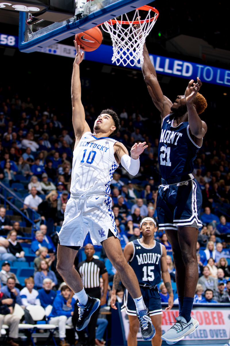 Johnny Juzang.

Kentucky beat Mount St. Mary’s 82-62.

Photo by Chet White | UK Athletics