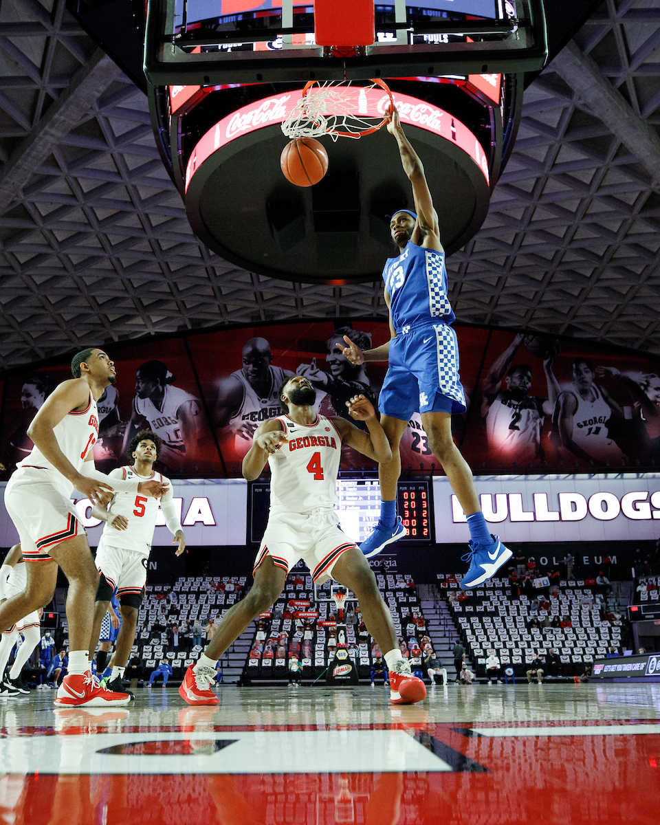 Isaiah Jackson.

Kentucky falls to Georgia, 63-62.

Photo by Elliott Hess | UK Athletics