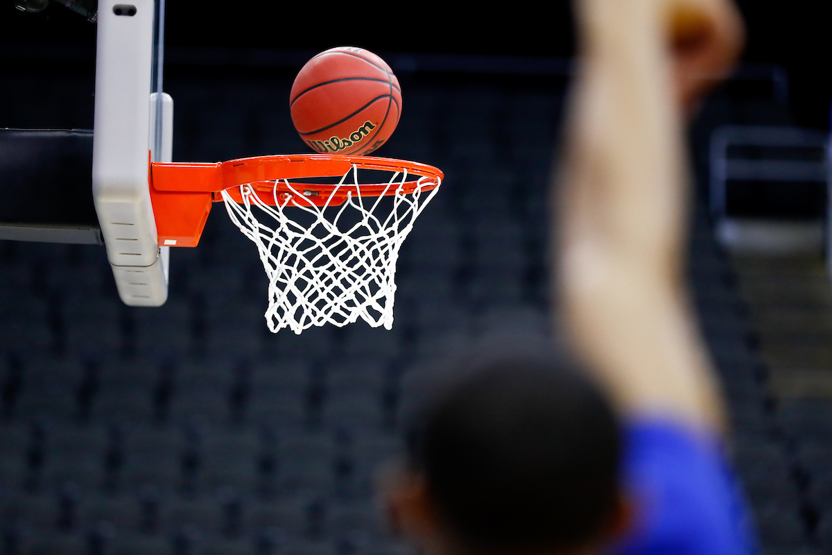 Practice and Pressers.

 
Photo by Chet White | UK Athletics