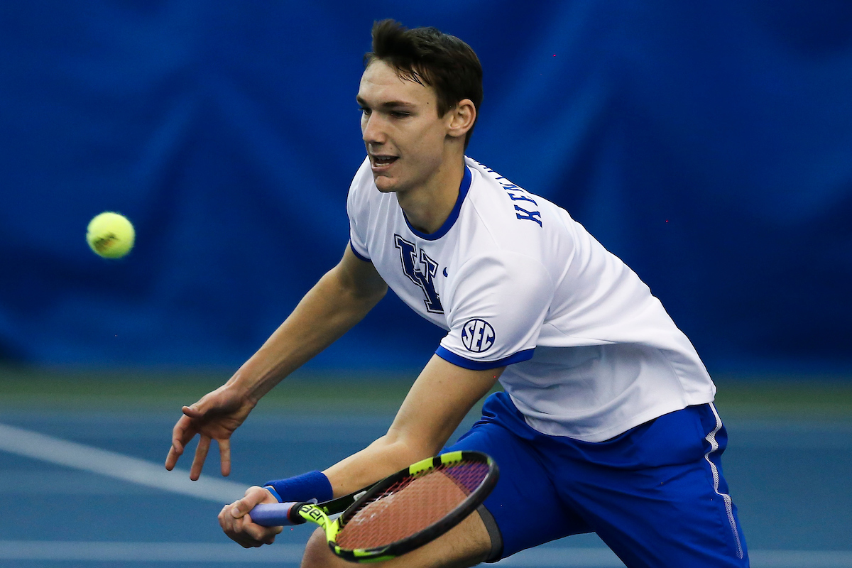 Cesar Bourgois.

Kentucky beat Memphis 4-1.

Photo by Chet White | UK Athletics