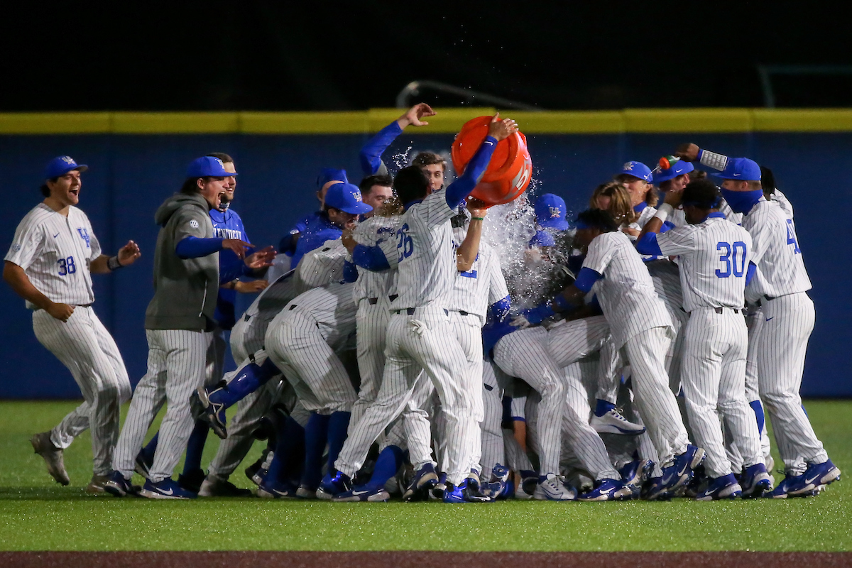 Kentucky beats Butler 6 - 5.

Photo by Sarah Caputi | UK Athletics