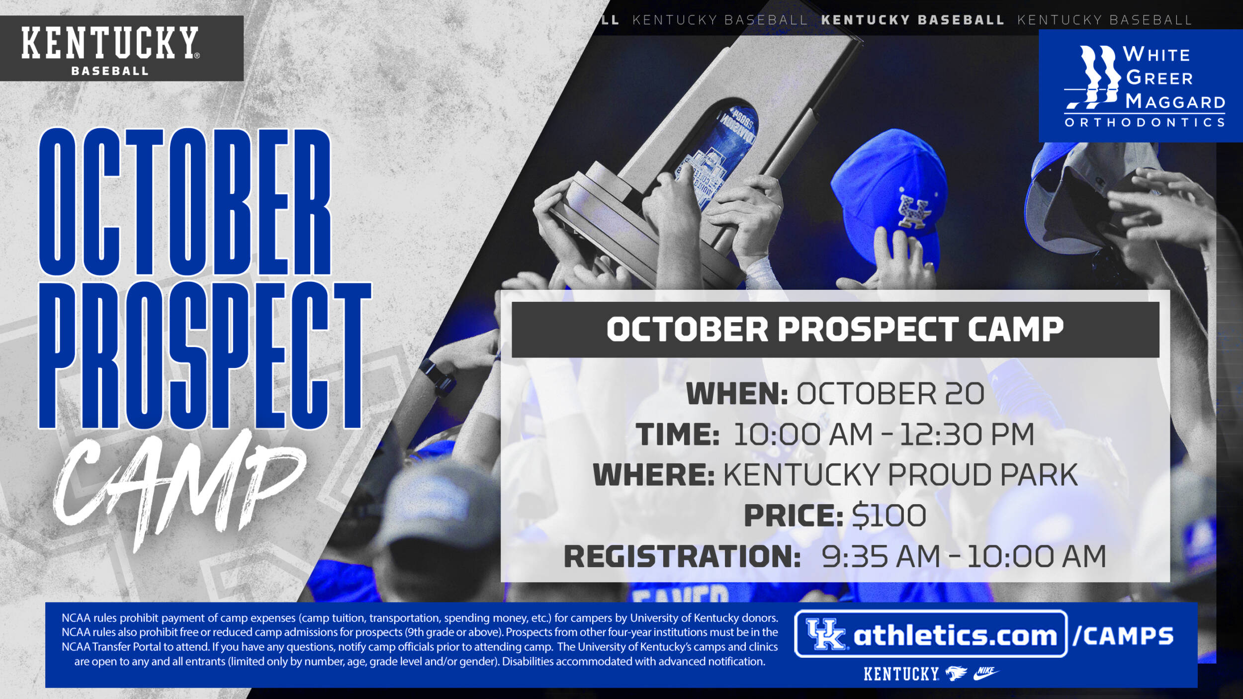 Wildcat Baseball Prospect Camp