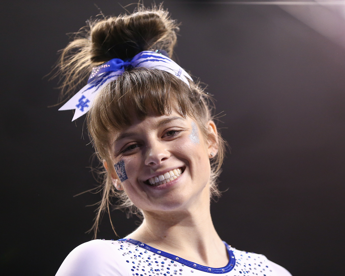 Anna Haigis.

Kentucky defeats Michigan State on Senior night.

Photo by Tommy Quarles | UK Athletics