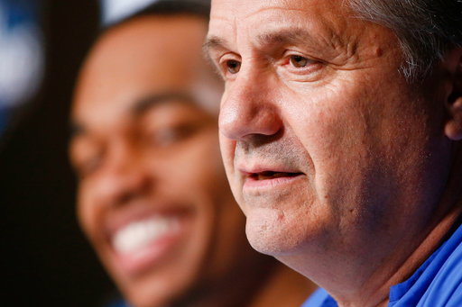 Coach Calipari.


Practice and Pressers.

 
Photo by Chet White | UK Athletics