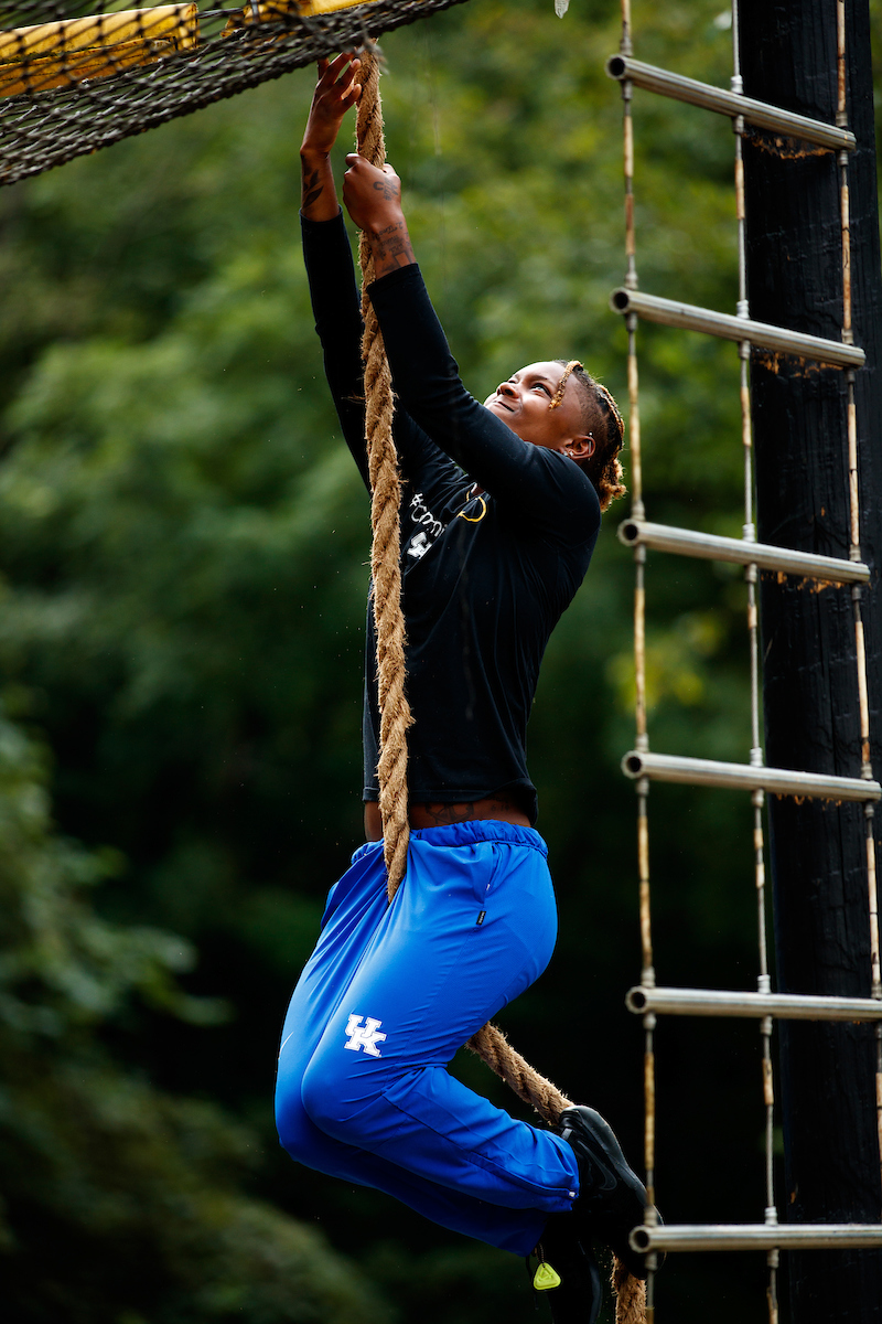 Jazmine Massengill.

Kentucky Women’s Basketball team bonding trip to Fort Campbell.

Photo by Eddie Justice | UK Athletics