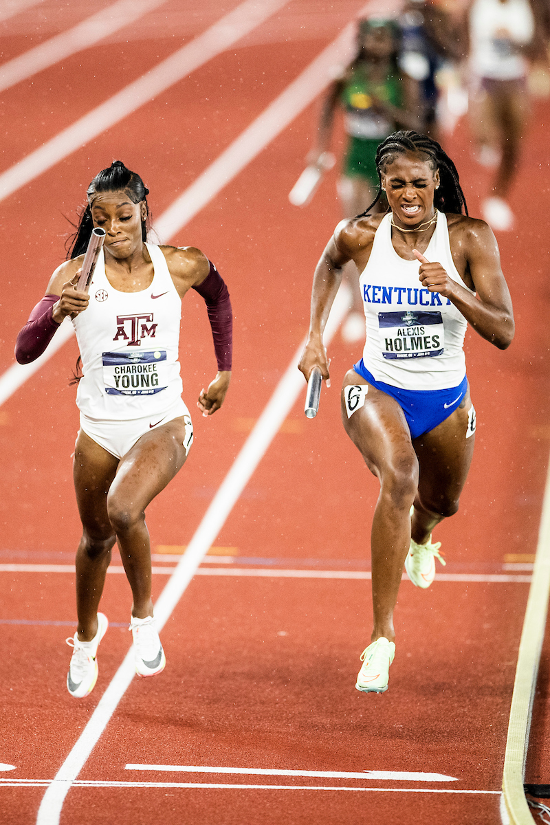 Alexis Holmes.

Day two. NCAA Track and Field Outdoor Championships.

Photo by Chet White | UK Athletics