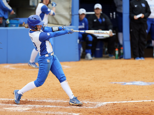 Jenny Schaper

Softball beat MTSU 10-1 on Friday, April 6, 2018.
Photo by Britney Howard | UK Athletics