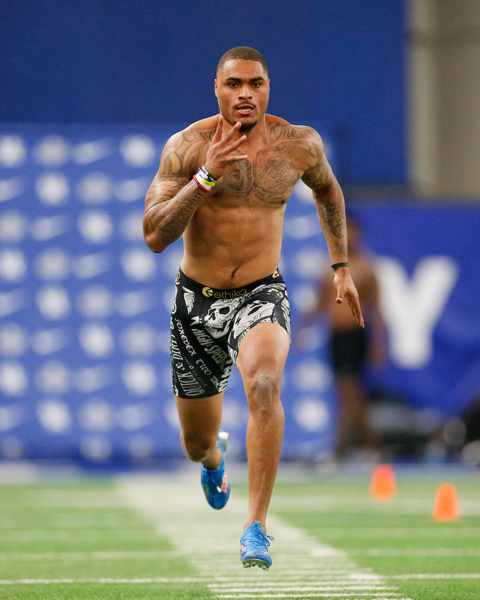 AJ Rose.

Kentucky football Proday.

Photo by Elliott Hess | UK Athletics
