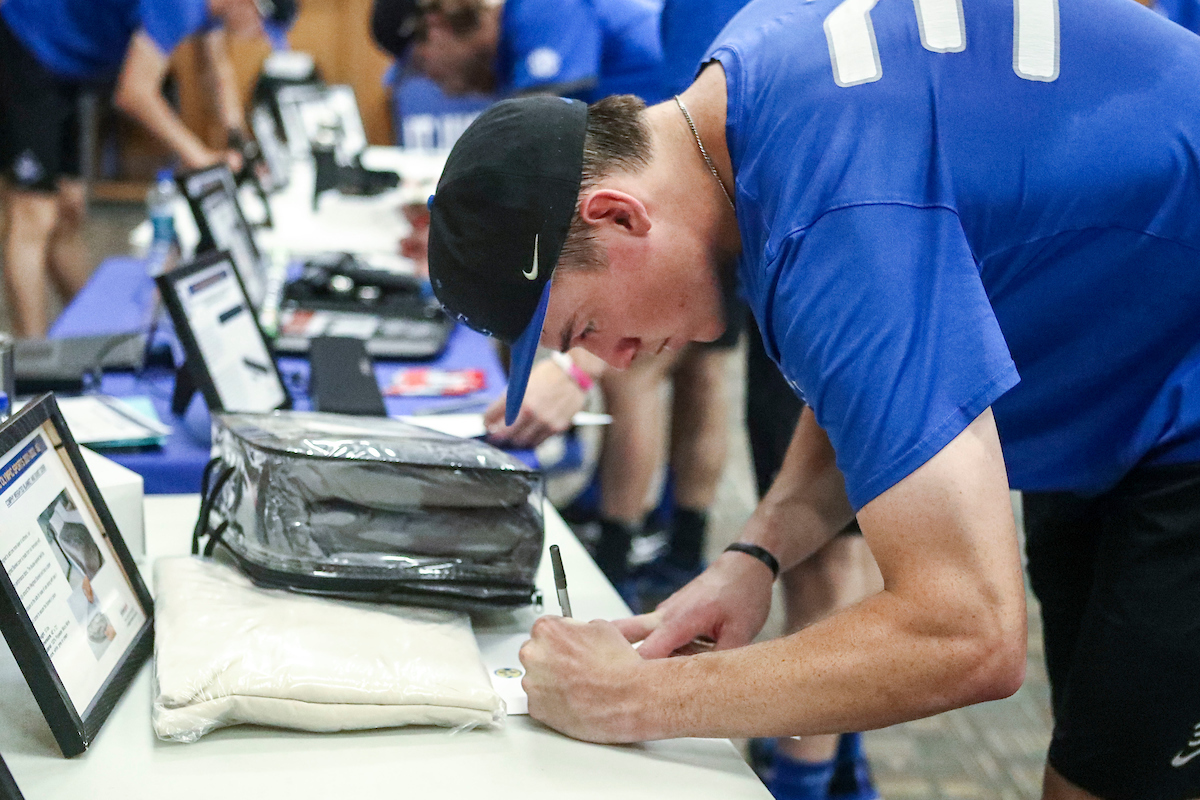 Tyler Bosma.

Kentucky Baseball Practice at the 2022 SEC Tournament.

Photo by Sarah Caputi | UK Athletics