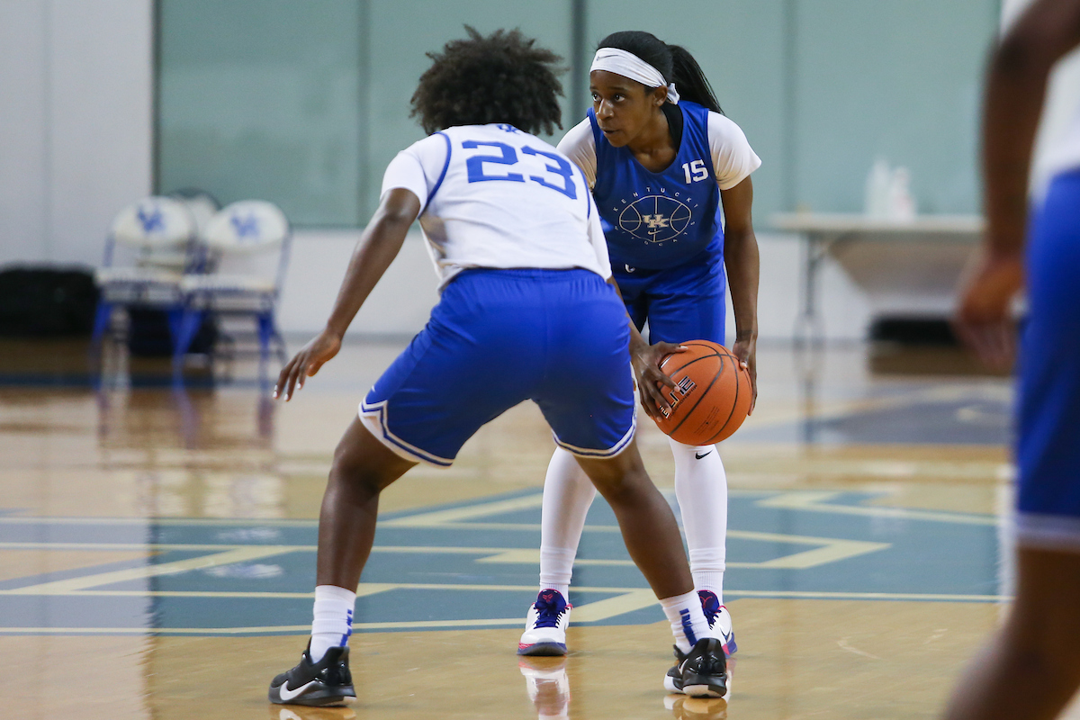 Chasity Patterson.

Women’s basketball Scrimmage.

Photo by Hannah Phillips | UK Athletics