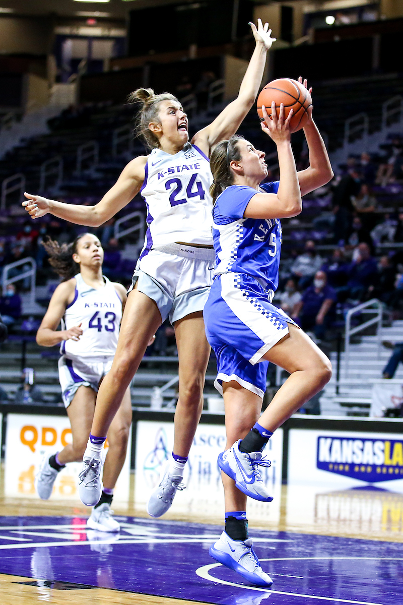 Blair Green.  

Kentucky beat Kansas State 60-49.

Photo by Eddie Justice | UK Athletics