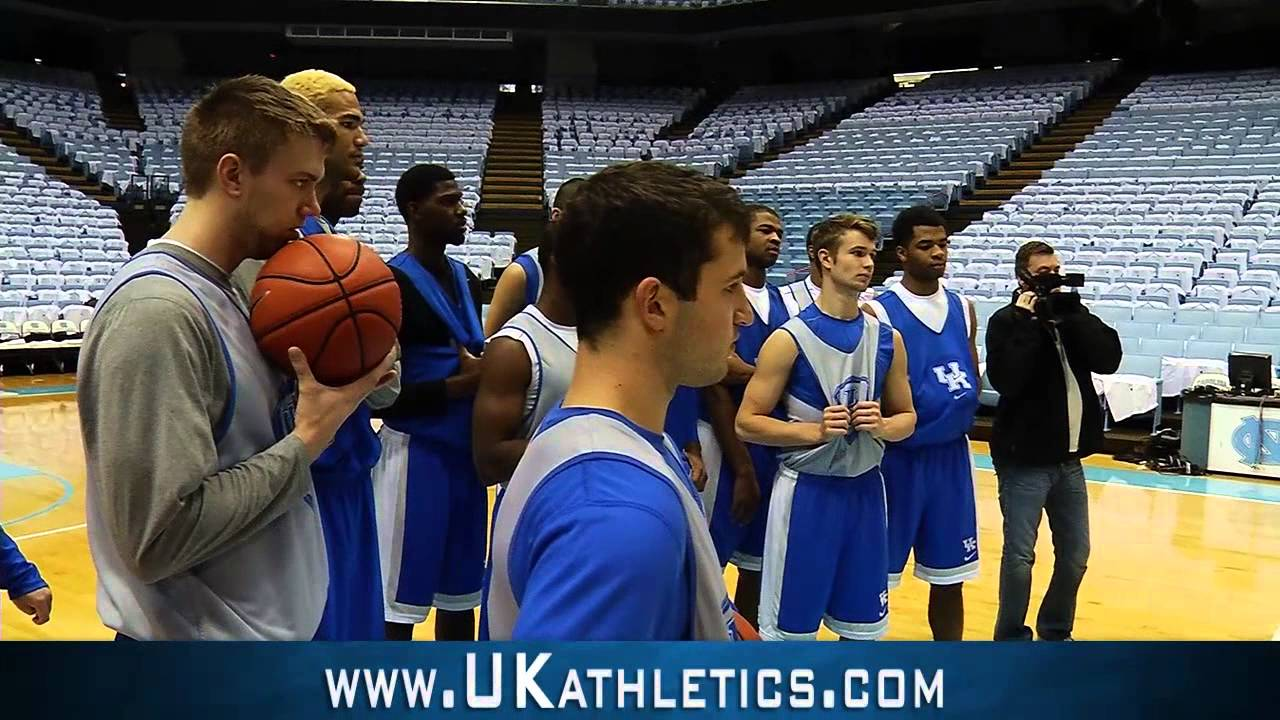 Kentucky Wildcats TV: UK Shootaround at the Dean Smith Center