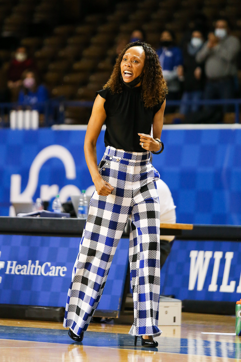 Kyra Elzy.

Kentucky beats Arkansas 75-64.

Photo by Hannah Phillips | UK Athletics