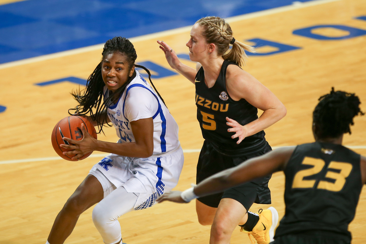 Taylor Murray

The UK Women's Basketball team beats Mizzou. 

Photo by Hannah Phillips  | UK Athletics