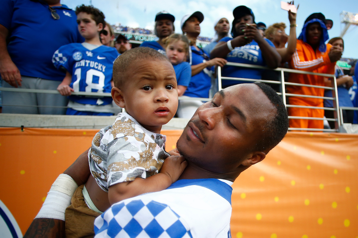 Derrick Baity.

The UK football team beat Penn State27-24 in the Citrus Bowl.

Photo by Chet White | UK Athletics