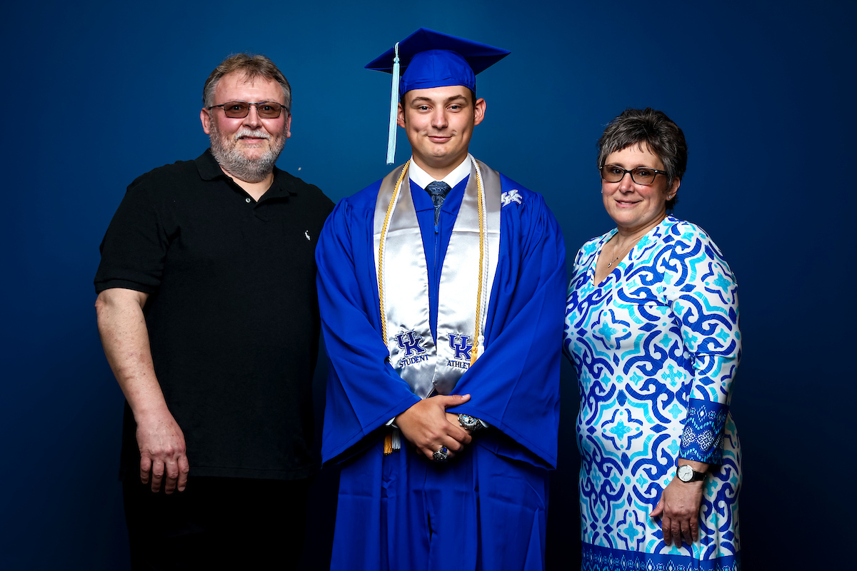 Richard Clark.

May 2022 CATS graduation.

Photo by Eddie Justice | UK Athletics