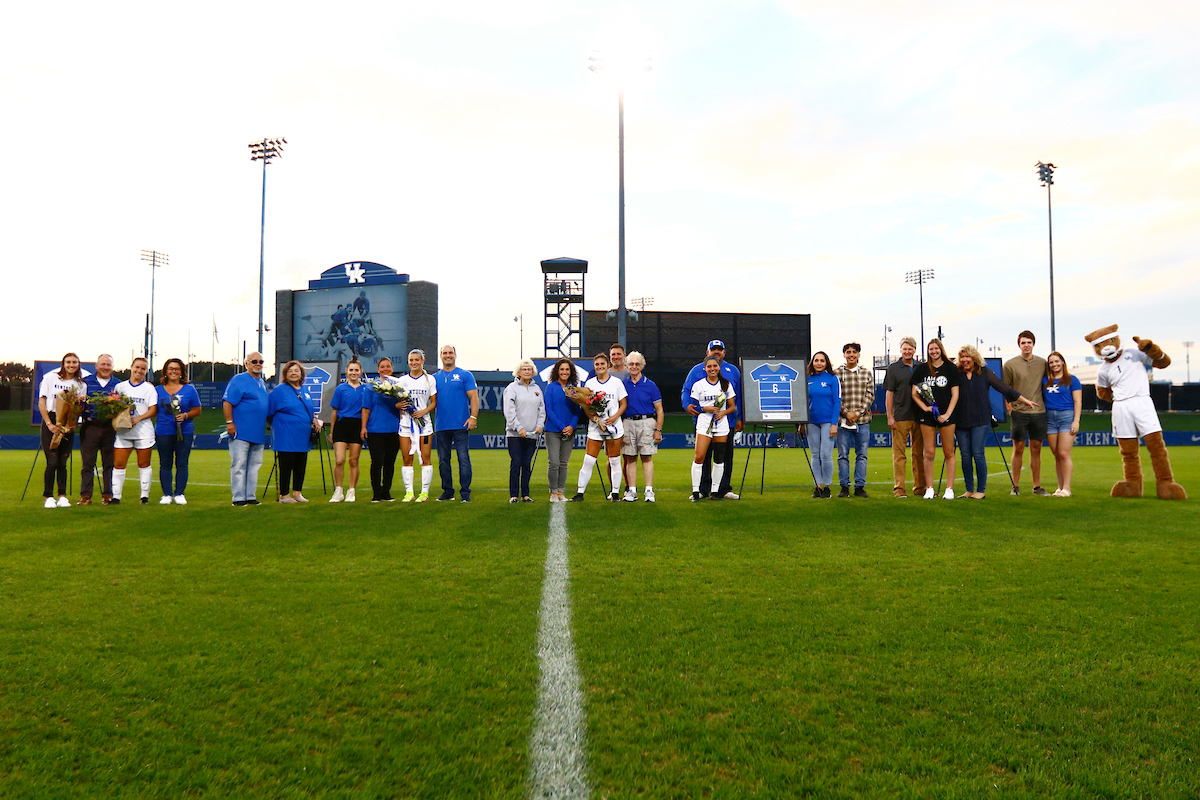 Seniors.

Women’s Soccer Senior Night.

Photo by Grace Bradley | UK Athletics