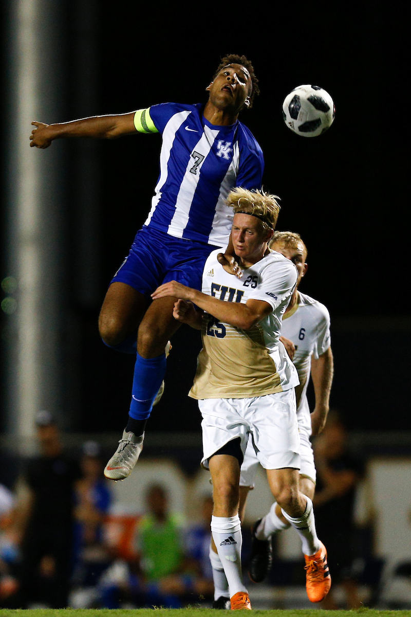 JJ Williams

Men's Soccer falls to Florida International 3-2.

Photo by Michael Reaves | UK Athletics