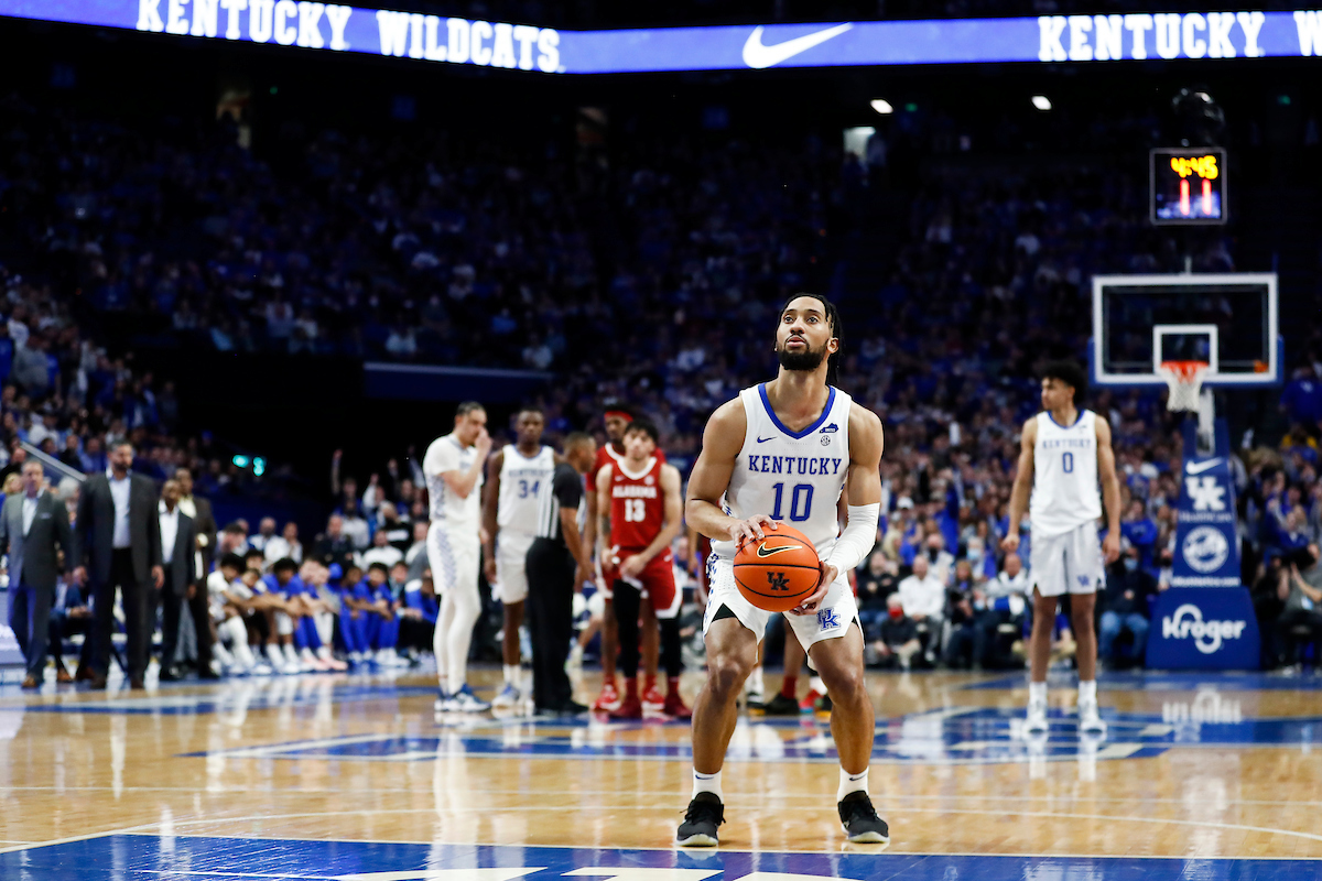 Davion Mintz.

Kentucky beat Alabama 90-81.

Photos by Chet White | UK Athletics