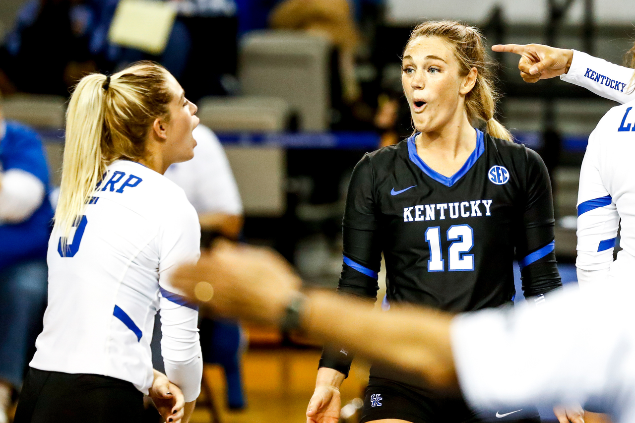 Gabby Curry. 

Kentucky beats Mizzou 3-0. 

Photo by Eddie Justice | UK Athletics
