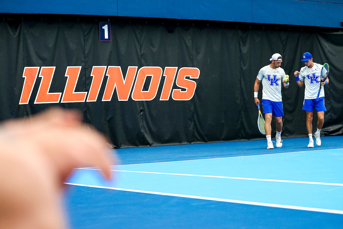 Millen Hurrion. Francois Musitelli.

Kentucky beats Ohio State 4-1.

Photo by Eddie Justice | UK Athletics