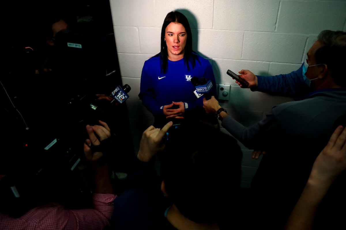 Kayla Kowalik.

Kentucky Softball and Baseball media day

Photo by Eddie Justice | UK Athletics