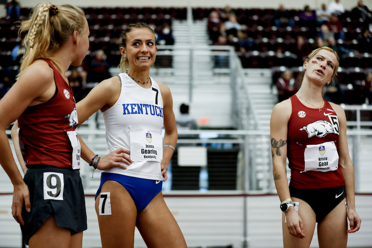 Jenna Gearing.

Day 1. SEC Indoor Championships.

Photos by Chet White | UK Athletics
