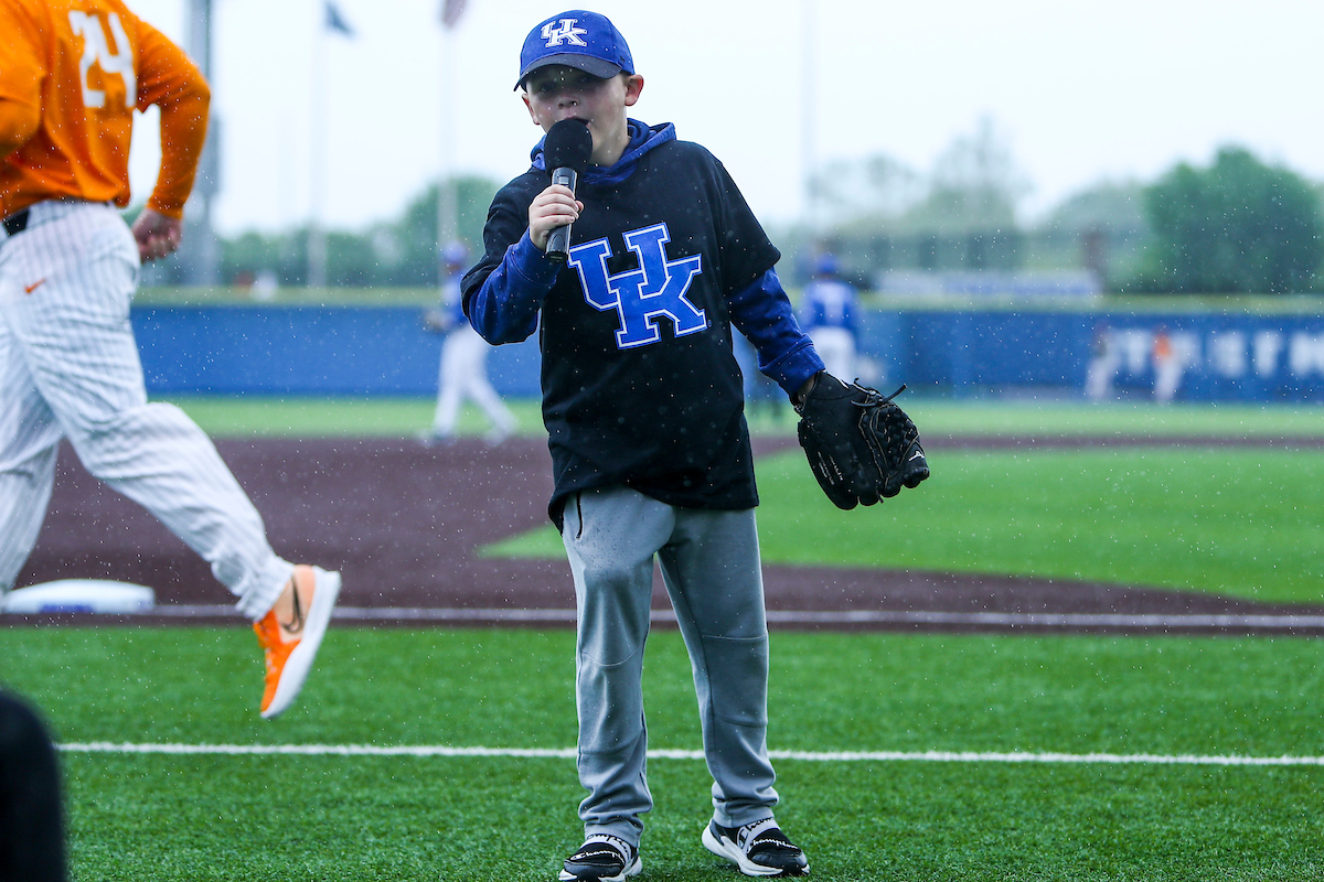 Play Ball Kid.

Kentucky loses to Tennessee 7-2.

Photo by Sarah Caputi | UK Athletics